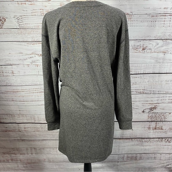 CABI GRAY SCOOP NECK LONG SLEEVE TUNIC TOP - Picture 6 of 9
